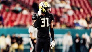 BJ Adams Backing Up Talk With Great Senior Bowl Play (Senior Bowl). Photo by Photo courtesy UCF Athletics